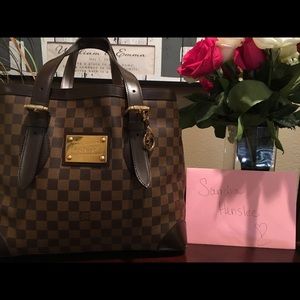 LV Damier Ebene Hampstead MM